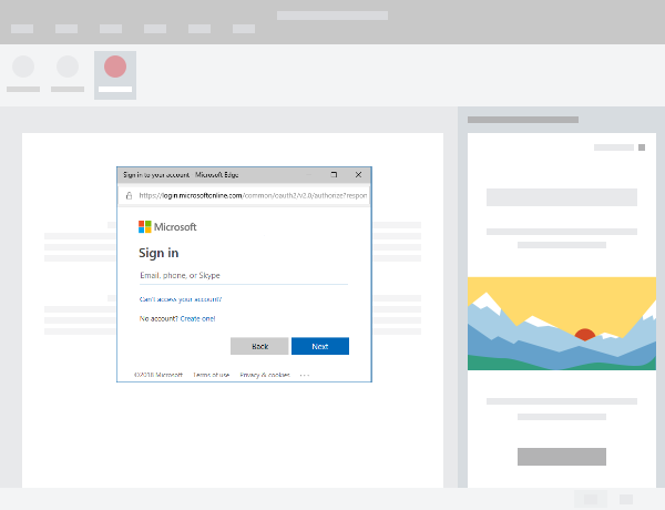 Office Add-in and MSAL
